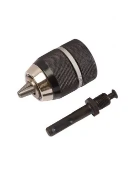 Mandrin auto-serrant avec adaptateur