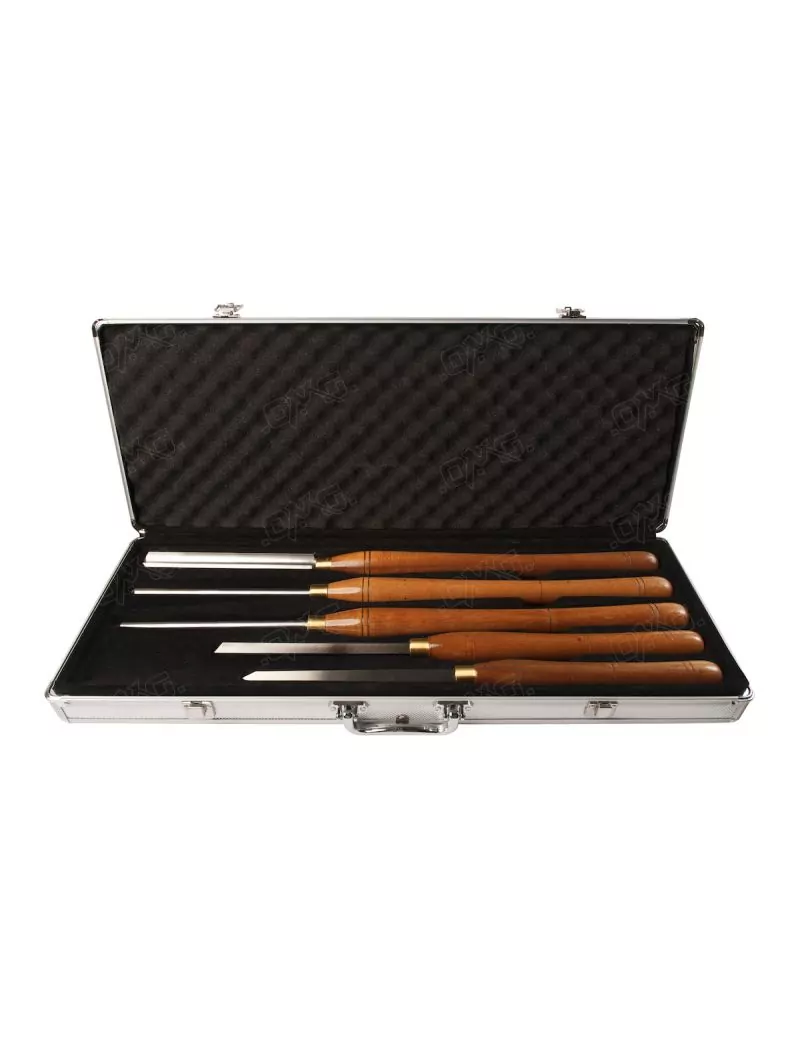 Coffret de 5 outils de tournage