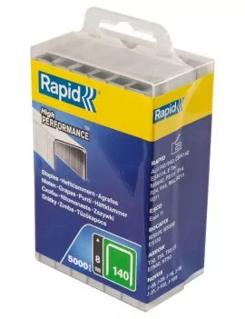 Agrafes en fil plat n°140