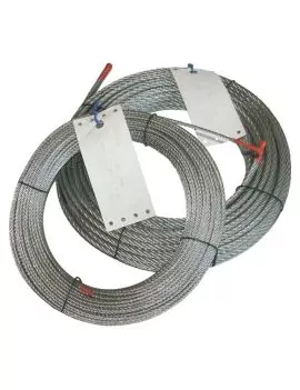 Câble galva diamètre 4 couronne