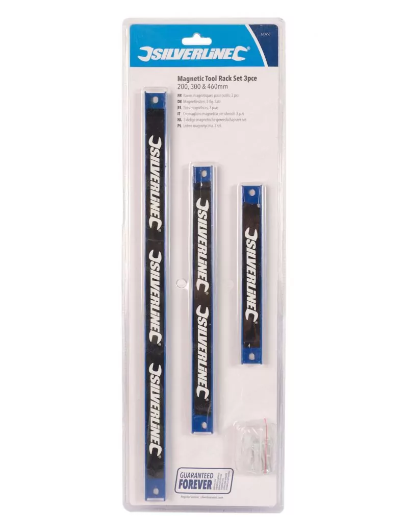 Barre magnétique pour fixation des outils