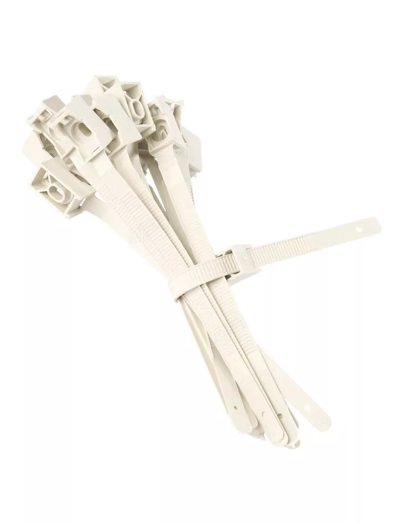 Collier réglable fix-tube électrique - paquet de 50