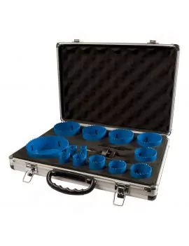 Coffret de 13 trépans Bi-Métal