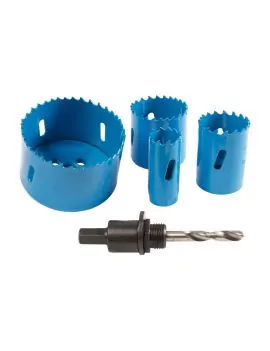 Lot de 4 trépans Bi-Métal 