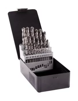 Coffret 25 forets taillés meulés