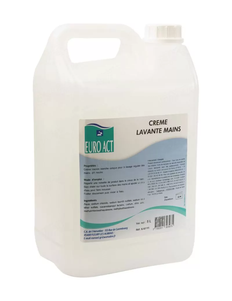 Savon crème lavante 5 L