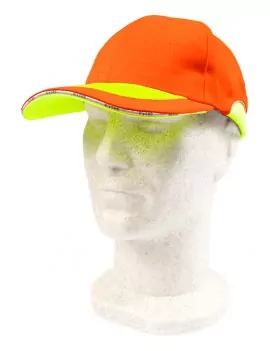 Casquette fluo