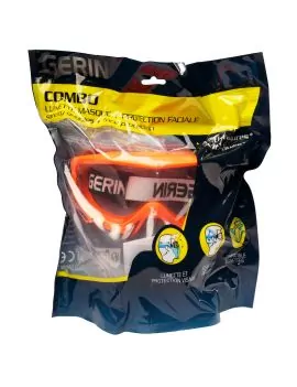 Lunettes masque avec protection faciale