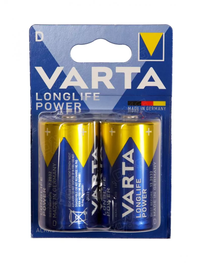 Pile D LR20 LongLife - Lot de 2