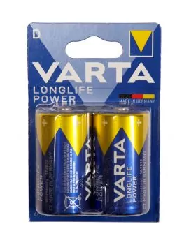 Pile D LR20 LongLife - Lot de 2