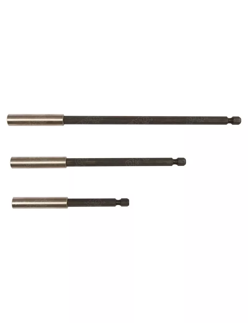 Jeu de 3 porte-embouts vissage