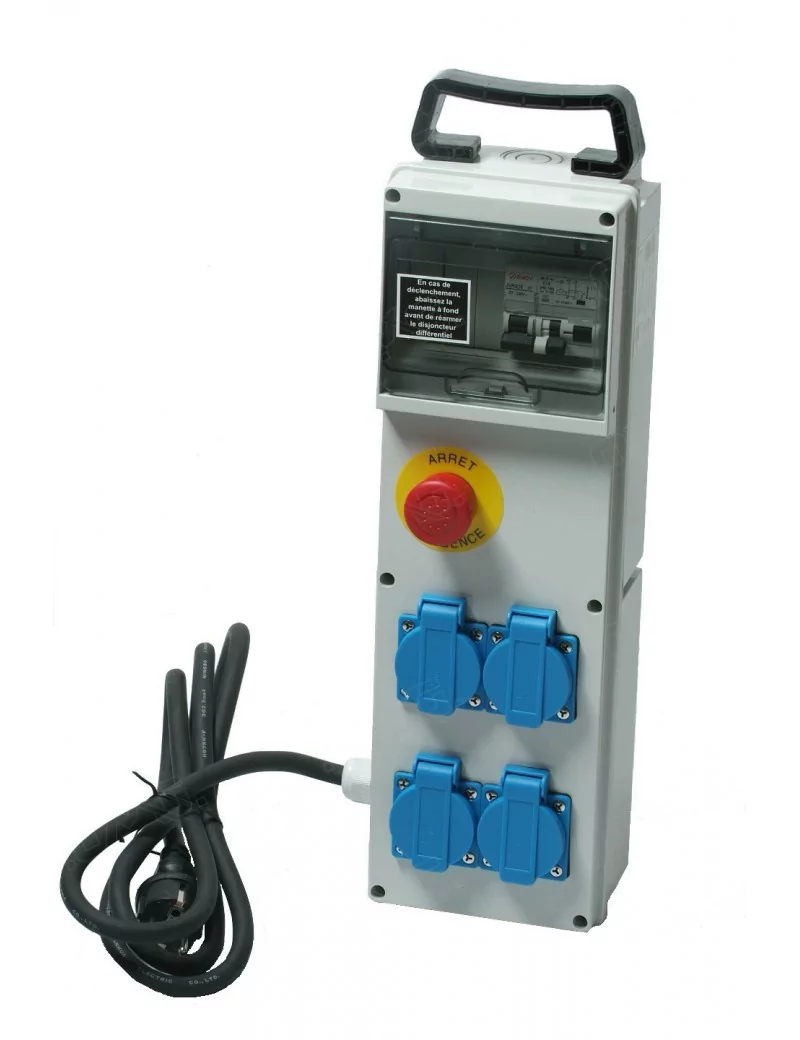 Coffret électrique de distribution