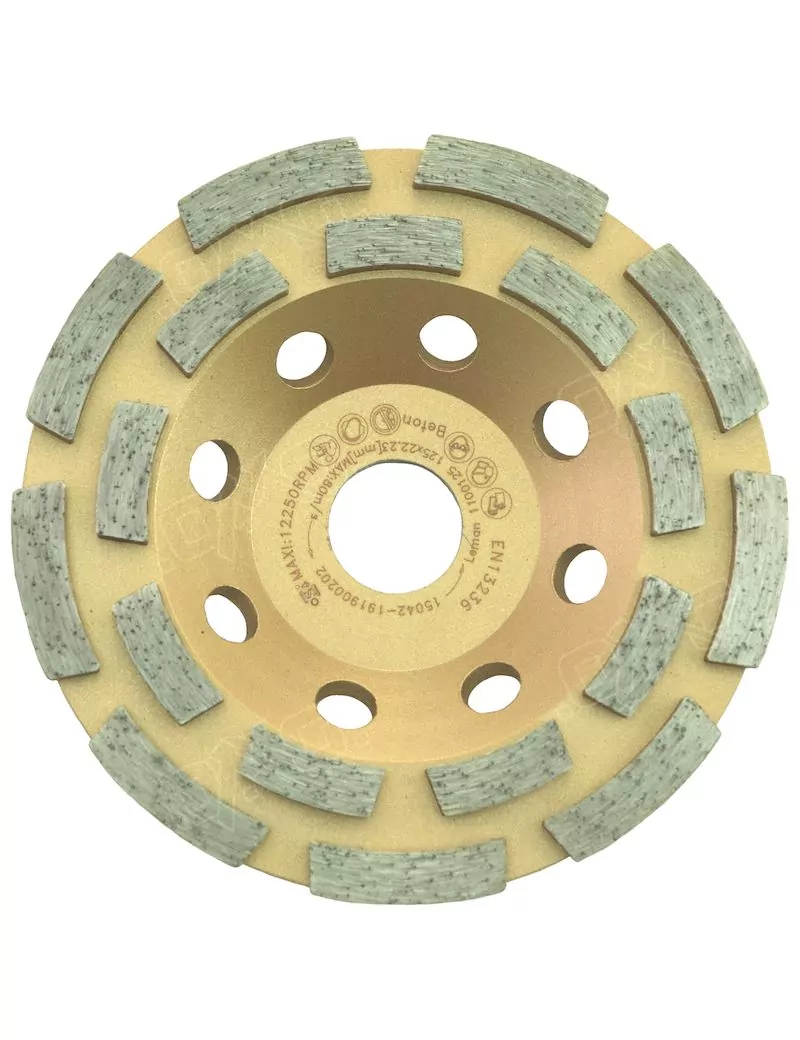Plateau diamanté segment droit