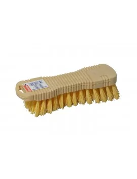 Brosse à main polypro jaune