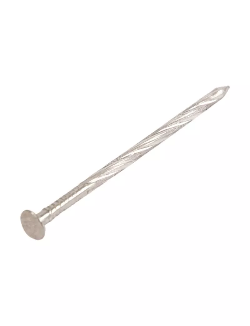 Pointe torsadée tête plate - boite de 5kg