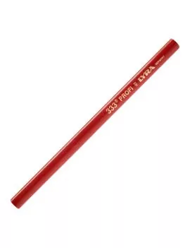 Crayon de charpentier rouge - boite de 12