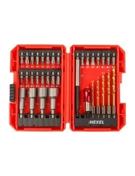 Coffret de vissage et de percage 35 pièces