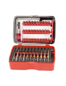 Coffret 53 embouts vissage