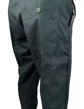 Pantalon tergal et coton vert