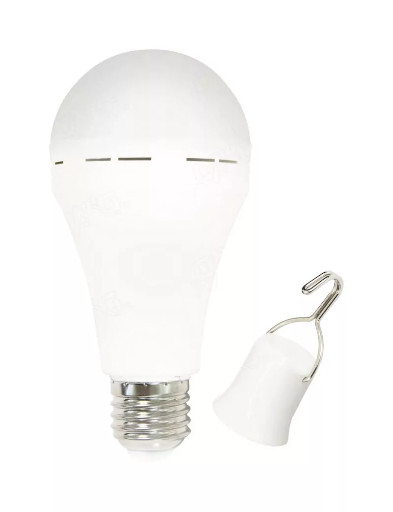 Ampoule avec batterie autonome 