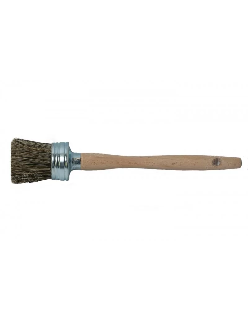 Brosse ronde à lessiver soie grise