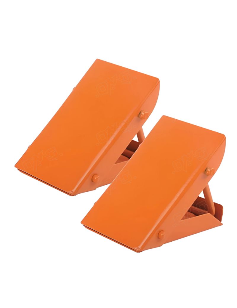 Cale De Roue Pliable En Acier La Paire