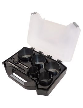 Coffret trépans HSS 7 pces