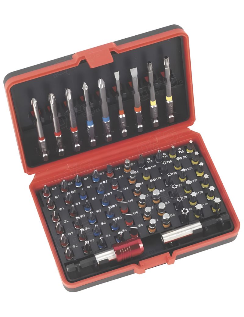 Coffret 71 embouts + 2 porte embouts