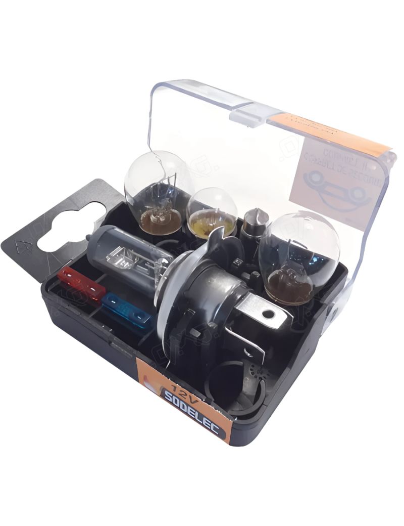 Coffret de secours - ampoules