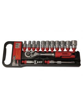 Jeu de douilles 1/2" 14 pièces