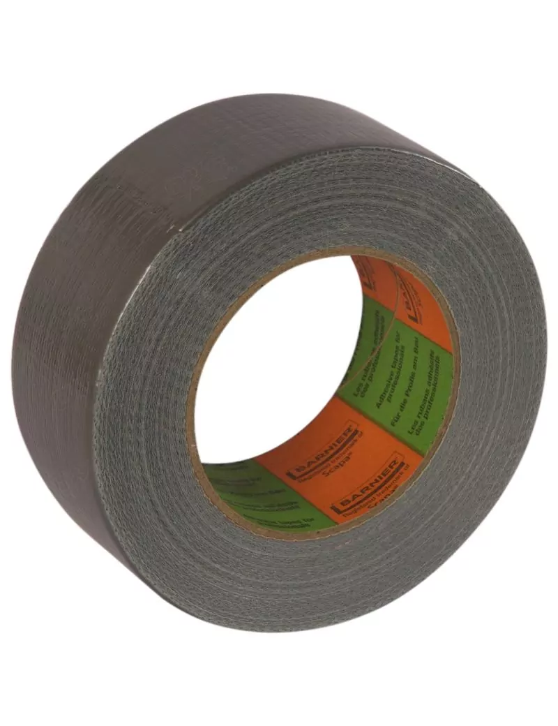 Ruban adhésif multi-usages toile gris Barnier 50mm x 50m
