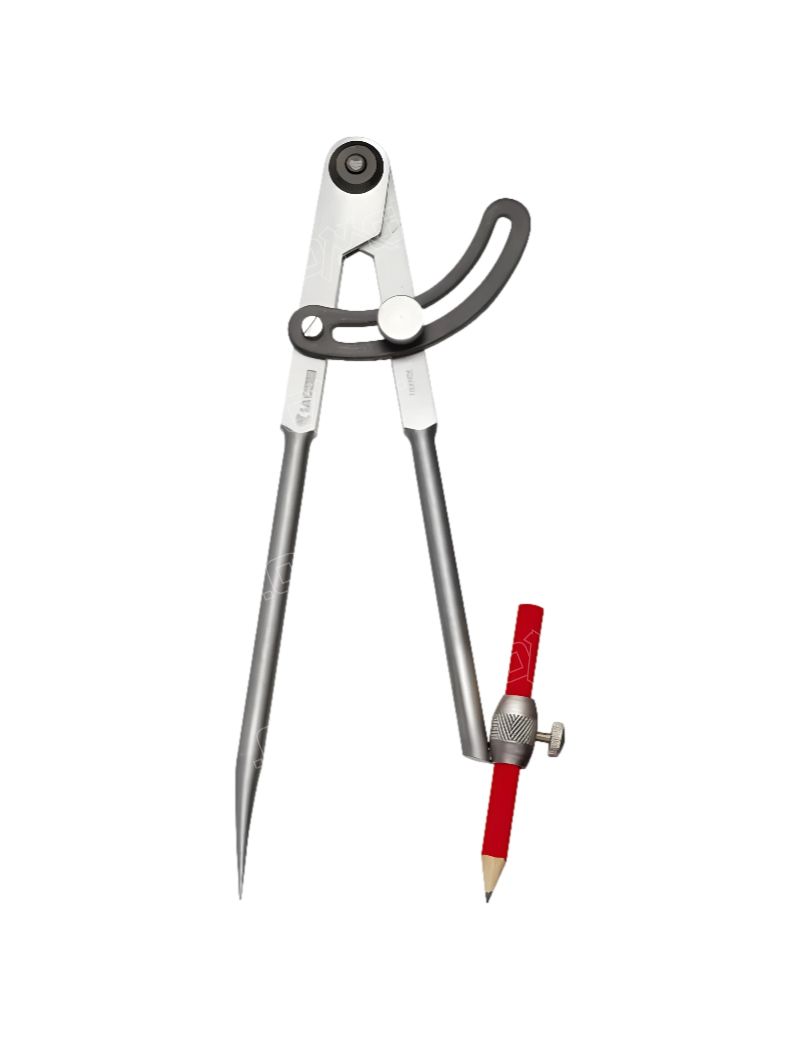 Compas 1/4 Cercle Porte Crayon