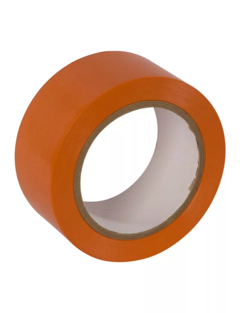 Ruban adhésif PVC multi-usages orange 50mm