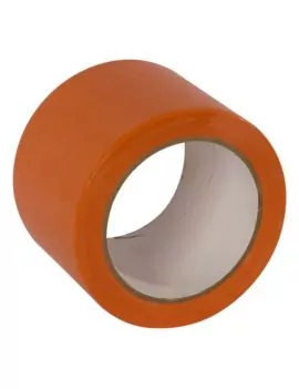 Ruban adhésif PVC multi-usages orange 75mm