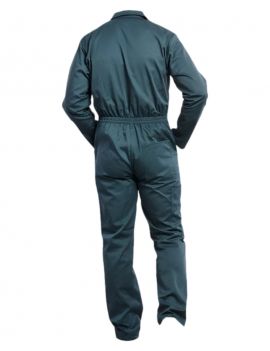 Combinaison coton et polyester vert