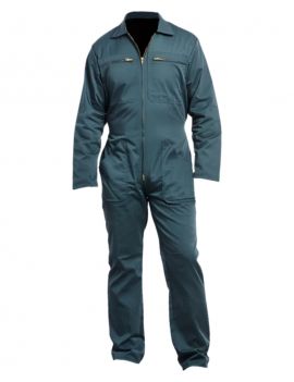 Combinaison coton et polyester vert