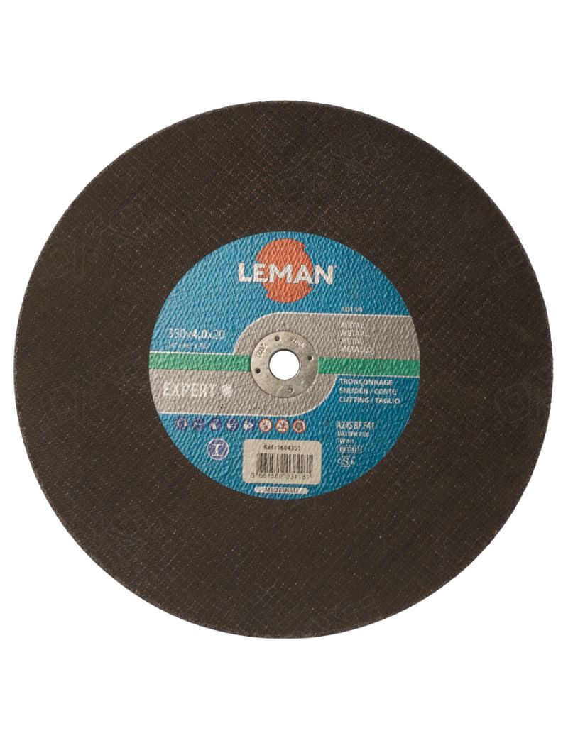 Disque métal 350 mm Ep 4.0