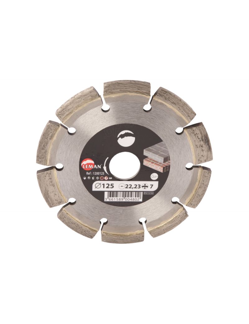 Disque Diamant 125 mm pour déjointoyage