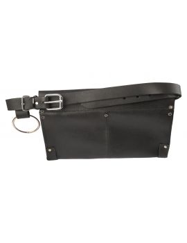 Tablier de Coffreur cuir 2 poches 1 anneau