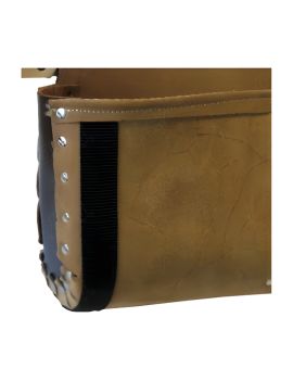 Tablier de coffreur cuir 2 poches
