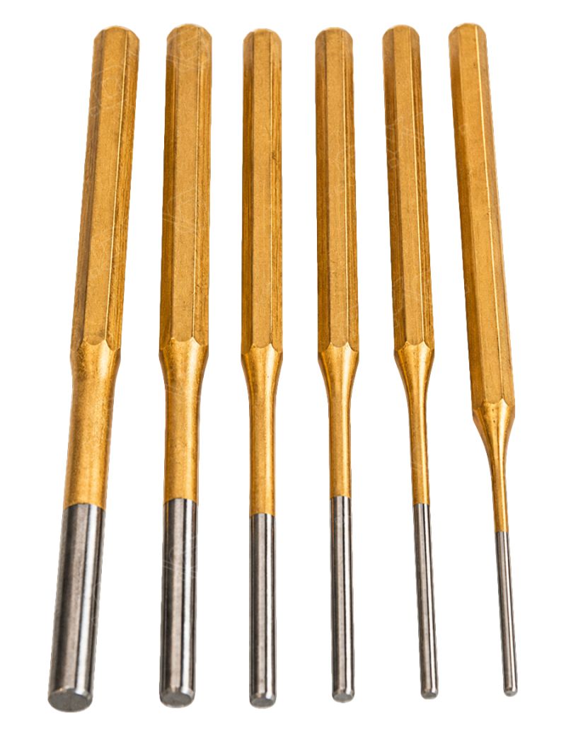 Jeu de 6 chasse-goupilles