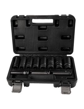 Coffret de 11 douilles à choc 1/2" longues