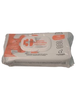 Lingettes nettoyantes multi-surfaces