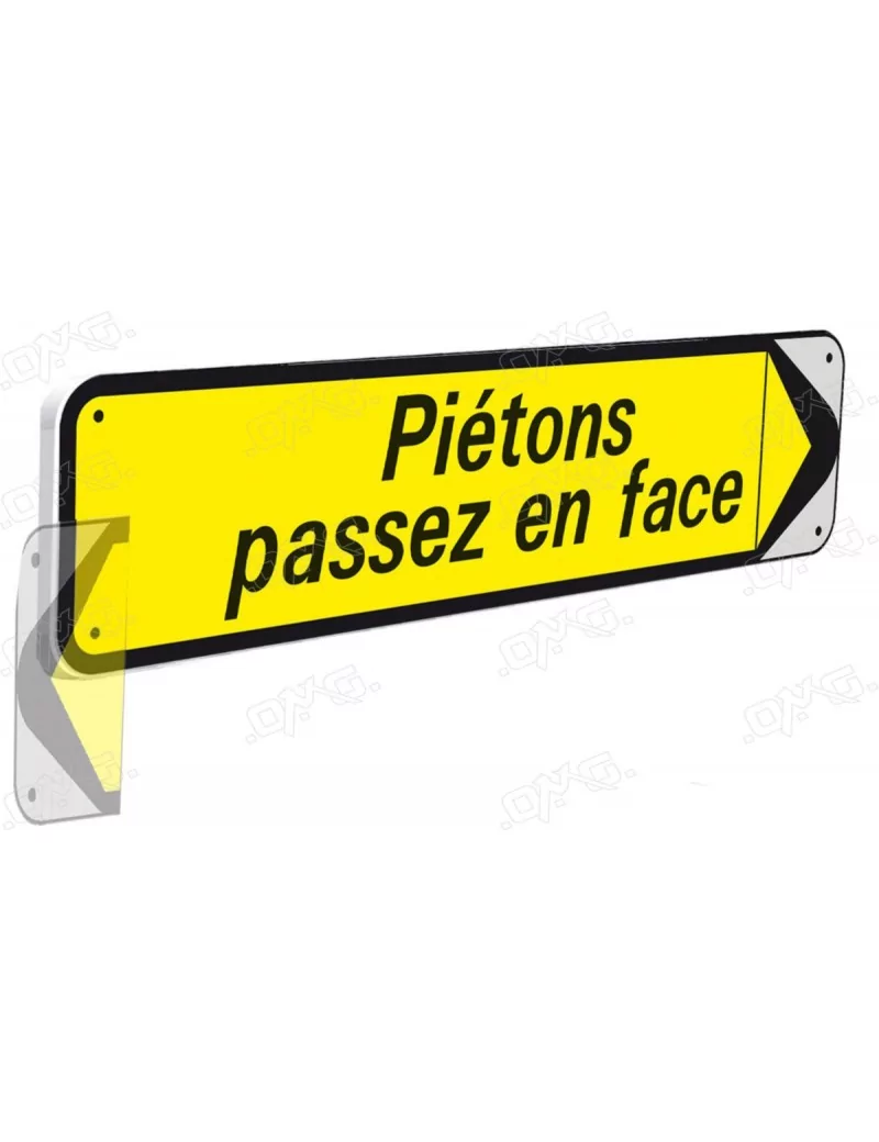 Panneau temporaire KD 100x30 nu