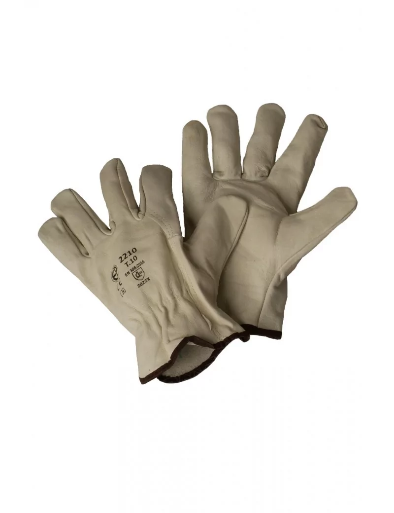 Gants docker tout fleur vachette