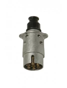 Fiche remorque métal 7 plots 12V