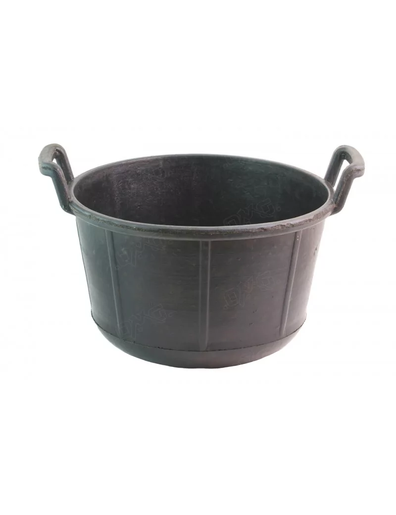 Auge carbonera 30L caout. armé avec poignées