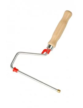 Monture rouleau 18cm montage par vissage avec manche bois