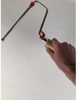 Monture rouleau 18cm montage par vissage avec manche bois