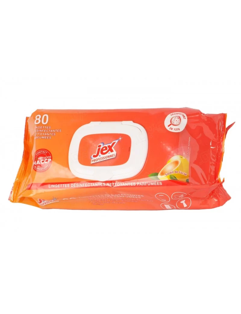 Lingettes nettoyantes multi-surfaces